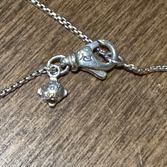 David Yurman Sterling/ Diamond Pave Heart Bracelet/ Pendant Set - Picture 7 of 11